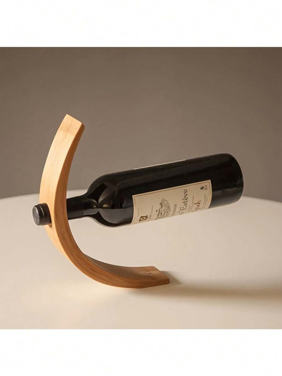 Modern Minimalist Wine Rack Decor, Creative Wine Bottle Holder, Wine Cabinet Display Stand For Home - Multicolor - View 1