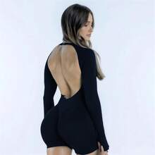 Women Unitards - Schwarz - Übersicht 1