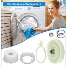 Washing Machine Clutch Pulley Repair Kit Replacement Parts, Suitable For , Maytag Washing Machines W10721967 - W10721967 W10006384 Washer Part - View 7