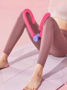 Household Leg‑Shaper, With Soft Foam Pads That Will Not Hurt Your Skin, Multiple Color Options, Portable, For Exercising Inner Thighs, Shaping And Slimming Legs, Allowing You To Work Out Anytime At Home. - Random Color - View 5