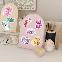 50PCS Stickers Cute Pinkie Pie Rainbow Dash Decals DIY Laptop Water Bottle Luggage DIY Scrapbook Gift Favor - View 4