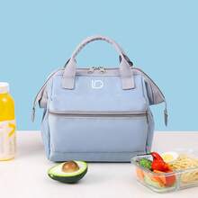 Large Capacity Aluminum Foil Insulated Cooler Bag, Fashionable Mom's Breast Milk Storage Bag, Outdoor Lunch Box Bag, Multi-Functional Bag - 16 - View 8