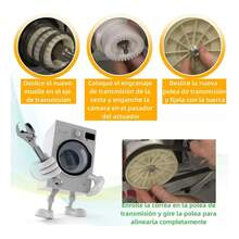 Washing Machine Clutch Pulley Repair Kit Replacement Parts, Suitable For , Maytag Washing Machines W10721967 - W10721967 W10006384 Washer Part - View 6