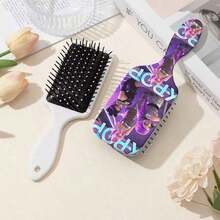 1 buah Sisir Bantalan Udara Motif Elemen Grup K-Pop Populer HASBRO, Sikat Pijat Kulit Kepala untuk Merapikan dan Menata Rambut - A - View 3