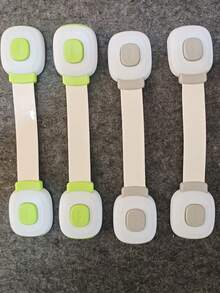 MIBORIL 2/4pcs Multi-Color Plastic Protective Drawer Locks, Anti-Pinch Multi-Function Safety Buckles, Anti-Opening Refrigerator Cabinet Door Locks - Buckle - View 8