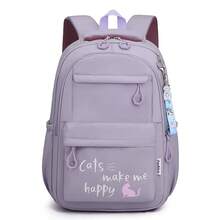 Korean Style New Backpack For Boys And Girls, Middle School Grades 3-6, Large Capacity Solid Color Travel Lightweight Casual Minimalist Student Backpack - Multicolor - View 16