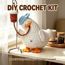 1pc Crochet Kit (Materials Only. Simple Hand Crocheting Needed)Beginner-Friendly DIY Kit With Step-By-Step Guides & English Manual.Lovely Design For Home Decoration, Ideal Creative Gift For Birthdays & Festivals. - DIY Crochet Kit - View 9