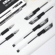 Cactus Oil-Based Pen, Cute Neutral Pen, Creative Stationery, Fresh Minimalist Signing Pen, Student Exam Pen - Black - View 3