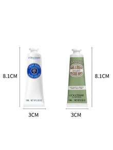 L'Occitane 欧舒丹护手霜礼盒4件套（杏仁舒缓护手霜10ml*2 + 乳木果护手霜10ml*2） - mini護手霜套盒(乳木果10ml+甜扁桃10ml*2) - 查看 2