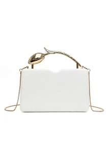 MIYIN Elegant Rose Shaped Women's Handbag, Ideal Valentine's Day Choice, Comfortable And Fashionable, Fashionable Handbag, Personalized Gift Choice, Versatile Chain Shoulder Crossbody Bag, Elegant Women's Bag, Perfect For Parties, Weddings, Balls, Dinners/Banquets, Valentine's Day Gift - Multicolor - View 13