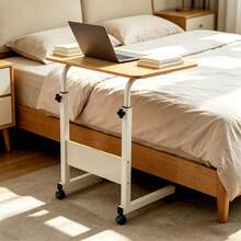 mobile Laptop-Tisch Mobiler Laptop-tisch Mit Rollen Verstellbarer Beistelltisch Kleine Sofa-seite - 1 Stk. - Übersicht 3