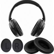 Replacement Ear Pads For QuietComfort 35 And QuietComfort 35 II, Headphone Ear Cushions/Ear Pads, Also Compatible With QC35/QC35II/25/15 QC2/Ae2/Ae2i/Ae2W/Sound Link/Sound True - View 6
