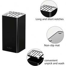 Aimall Kitchen Knife Storage Rack Plastic Multi Functional Holder For Knives Scissors AU - View 4