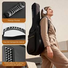 Musical Instrument Storage Bags & Covers - Black - View 5