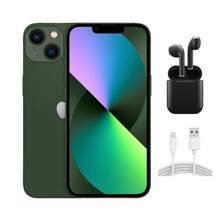 Refurbished Apple IPhone 13 Mini A2481 (Fully Unlocked) 128GB Green W/ Wireless Earbuds - 查看 1