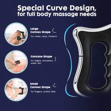 FollowBreak Electric Fascia Knife, Full Body Muscle Relief, 3 Vibration Intensities, Electric Massage Tool, Portable Massager, Rechargeable Handheld Massager, Suitable For Arms, Legs, Back, Shoulders And Body - Multicolor - View 7