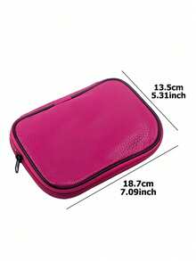 1 Set Crochet Kit, Includes Storage Box, Crochet Hooks And Crochet Accessories, Suitable For Crochet Crafts, Multiple Sizes Of Crochet Hooks Can Make Scarves, Coasters, Sweaters, Etc., Suitable For Beginners And Crochet Enthusiasts - Multi-color - View 5