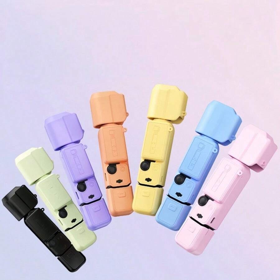 Pocket 3 Silicone Protective Case, Handheld PTZ Action Camera Accessory, Screen And Lens Protection, Scratch-Resistant, Wear-Resistant, Shock-Absorbing, Strong Grip - View 1