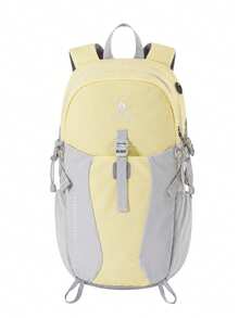 CAMEL CROWN Foldable Large Capacity Travel Bag Backpack Short Distance Travel Fitness Storage Bag - Moonlight Yellow - View 9