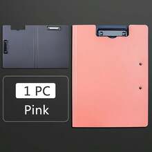 A4 Folder Writing Board Sticky Note Holder Double Clip Test Paper Storage Box, School Supplies Office Stationery, Student-Specific Homework And Test Paper Storage Folder File Organizer Clipboard File Box, Suitable For Office, School - Multicolor - View 12