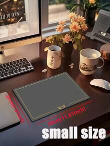 1 Pc Gray Gold Thread Pattern Kitchen Mat, 3.5 Mm Soft Rubber That Absorbs Water And Is Easy To Clean. Suitable For Corridors, Bathrooms, Living Rooms, Outdoor Door Mats, And Toilets. Useable Throughout The Year And For Various Holidays. - Multicolor - View 17