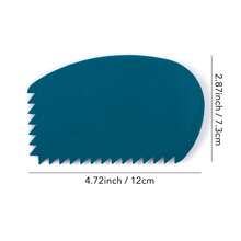 Flexible Silicone Wedge Tool For Oil Paint, Acrylic Paint, Clay, Plaster, Wax Crayon And Ceramic, Heat-Resistant Art Supplies For Texture Shaping And Paint Blending - Multicolor - View 13