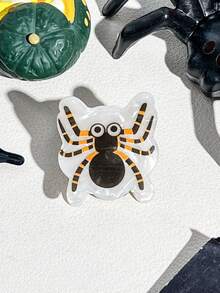 Halloween Acrylic Shark Catch Clip, Funny Pumpkin Ghost-Shaped Hair Clips, Ladies' Dark Wind Holiday Party Hair Tresses Catch Clip. - Multicolor - View 14