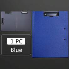A4 Folder Writing Board Sticky Note Holder Double Clip Test Paper Storage Box, School Supplies Office Stationery, Student-Specific Homework And Test Paper Storage Folder File Organizer Clipboard File Box, Suitable For Office, School - Multicolor - View 10