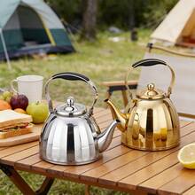 Stainless Steel Handle Kettle, Multifunctional With Filter, Thickened Body, Suitable For Hotel, Restaurant, Home And Outdoor Use, Perfect For Brewing Tea, Compatible With Induction Cooktop - Multicolor - View 5