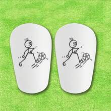 1 Pair Soccer Shin Guards, Comfortable To Wear, Fits Leg, Unique Size Design Perfect For Soccer Or Other Sports - Multicolor - View 10
