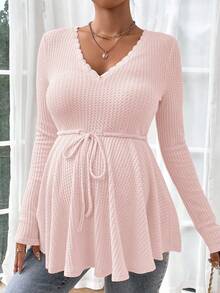 Plus Size T-Shirts - Baby Pink - View 1