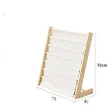 Wooden Children's Bookshelf, Nursery Small Bookshelf, Baby Bookcase, Magazine Rack, 5/7 Layers, Front-Facing Children's Bookshelf, Suitable For Classroom - Multicolor - View 10