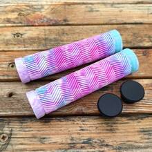 High-Quality Water Ripple Pattern Mountain Bike Handlebar Grips 135CM Soft Rubber Non-Slip Wear-Resistant Balance Bike Folding Bike Bicycle Handlebar Covers Outdoor Cycling Accessories - Multicolor - View 9