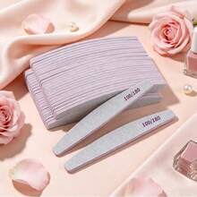 1/5/10 Pieces Professional Crescent-Shaped Wooden Nail File, Minimalist Nail File, Ultra-Thin Nail Polishing File, Nail Shaping And Polishing Tool, Nail Technician Supplies,Holiday Essentials - Multicolor - View 6
