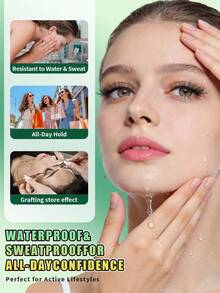 900pcs Waterproof Portable Reusable False Eyelashes, 4 Styles Large Capacity 10-16mm Mixed Tray, D Curl Faux Mink 3D Single Cluster Lashes, Suitable For Daily, Holiday, Cosplay Full Makeup Needs, Back To School, Holiday, Christmas - Multicolor - View 6