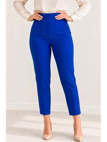 Women Pants - Blue - View 5
