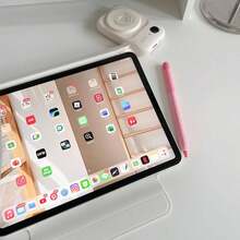 Funda protectora magnética compatible con iPad Pro de 13 pulgadas modelo 2025 M5, Air de 11 pulgadas modelo 2026 (M4), 11 pulgadas generación 16/10, Mini de 7 pulgadas, Mini de 6 pulgadas modelo 2024/2022 M2, Pro de 12.9 pulgadas generación 4/5/6 - Beis - Ver 5