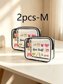 Tas Organizer Perjalanan PVC Berkualitas Tinggi Kapasitas Besar, Tas Pantai, Perlengkapan Perjalanan, Tas Liburan, Portabel, Ringan, Tahan Lama, Bergaya - MultiWarna - View 29