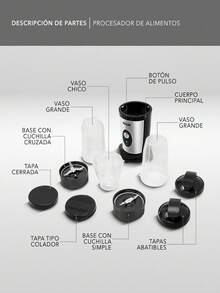 RCA Food Processor With Interchangeable Accessories RC-3199 - US A Type Plug(220-240V) - View 5