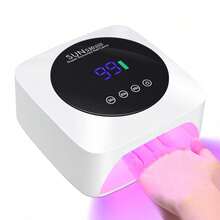 DianaBeauty 57 LED Nail Lamp With 3 Timer Settings, Smart Sensor And Power Bank Function - Rechargeable UV/LED Gel Nail Polish Curing Light - White - View 13