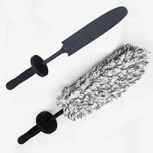 Long Handle Car Wash & Maintenance Tool: Soft Bristle Wheel Brush And Car Cleaning Accessories - Long-handle Soft Brush - View 8