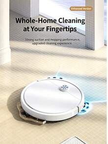 Smart Robot Vacuum Cleaner, 3-In-1 Sweep, Vacuum, Mop Automatic Cleaning Machine, USB Rechargeable Remote Control Robot Vacuum, Anti-Fall, Powerful Suction, Low Noise, Large Water Tank, Home Use - Remote Control Robot Vacuum Cleaner - View 4