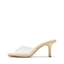 Women Heeled Sandals - Transparent - View 6