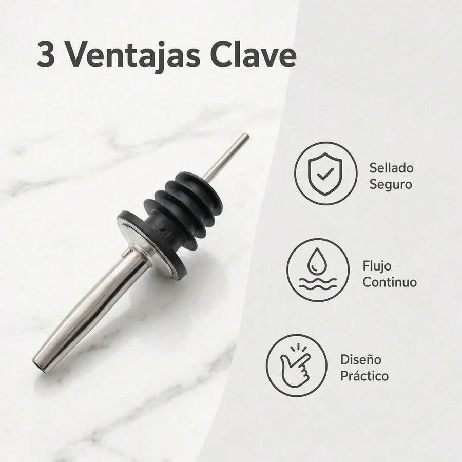 Wine Pourers - Silver - View 1