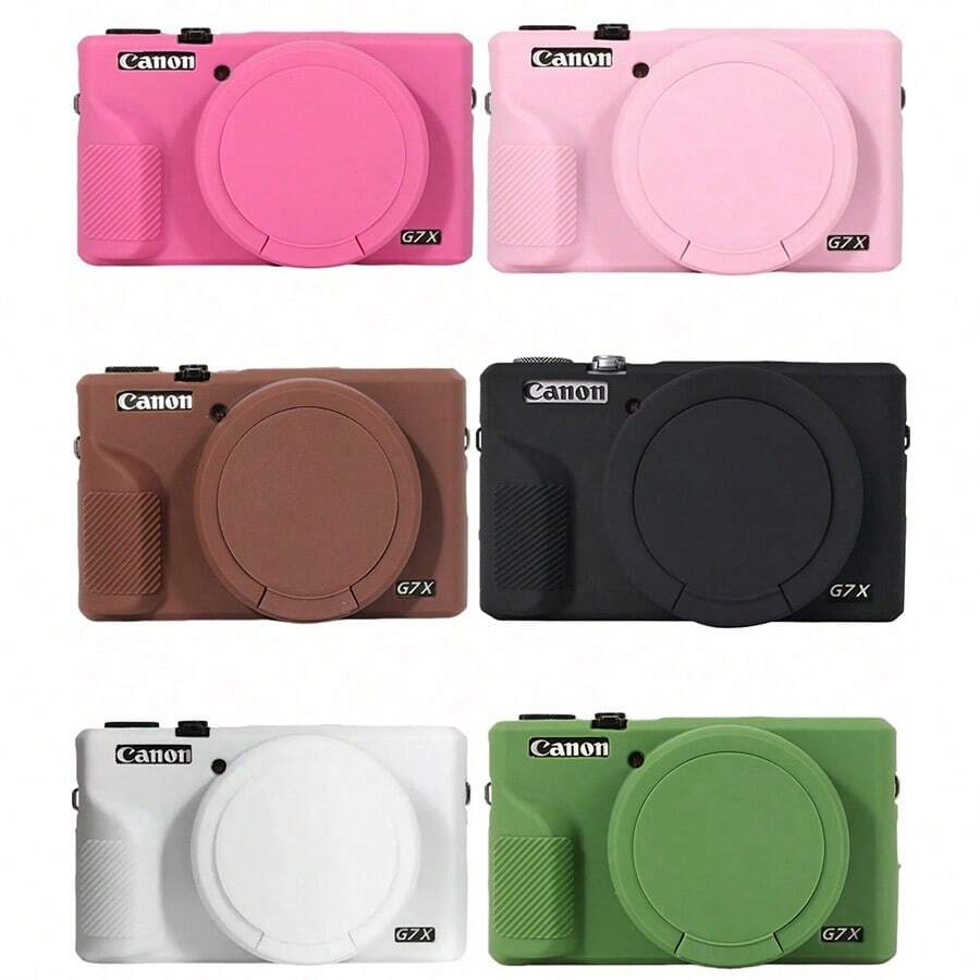 Protective Silicone Case For G7 X Mark III Digital Camera, Camera Silicone Cover, Camera Bag, Camera Accessories, Camera Bag - View 1