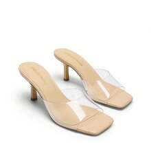 Women Heeled Sandals - Transparent - View 7