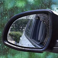 2/4pcs Car Rearview Mirror Film, Waterproof Anti-Glare Film, Anti-Fog Nano Coating, Suitable For Car Rearview Mirror And Side Windows - A - View 6