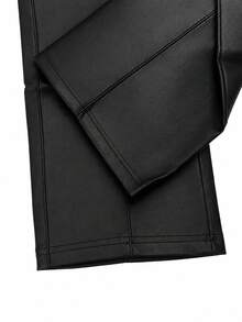 Fashionable Casual Everyday Wear Pants - Black - View 9