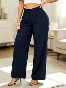 Women Pants - Royal Blue - View 3