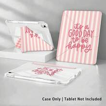 Striped And Other Pattern Painted Effect Tablet Protective Case, Built-In Pen Slot, Compatible With Apple 10th Gen/ A16 11th Gen/ Air 11 Protective Case, Compatible With Huawei Protective Case Matepad SE 11/MatePad 11/MatePad 11.5 2025, Suitable For Honor Pad 8/9/10/X8/X8A/X9, Compatible With Samsung/ And Other Popular Models - Style 18 - View 4